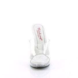Fabulicious GLORY-501 Mules Transparent EU-37 / US-7