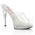 Fabulicious GLORY-501 Mules Transparent EU-41 / US-11