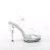Fabulicious GLORY-508 Sandales Transparent EU-40 / US-10