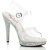Fabulicious GLORY-508DM Sandales Transparent Strass Argent EU-39 / US-9