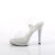 Fabulicious GLORY-508DM Sandales Transparent Strass Argent EU-39 / US-9