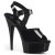 Pleaser Sandales DELIGHT-608N Noir EU-41/US-11