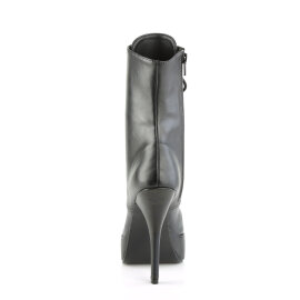Devious INDULGE-1020 Bottines à plateforme Similicuir Noir EU-41 / US-11