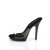 Fabulicious LIP-101 Mules Transparent Noir EU-41 / US-11
