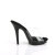 Fabulicious LIP-101 Mules Transparent Noir EU-41 / US-11