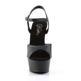 Pleaser Sandales DELIGHT-609 Noir EU-40/US-10