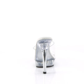 Fabulicious LIP-101 Mules Transparent EU-42 / US-12
