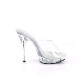 Fabulicious LIP-101 Mules Transparent EU-42 / US-12