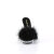 Fabulicious LIP-101-8 Mules Transparent Noir EU-42 / US-12