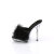 Fabulicious LIP-101-8 Mules Transparent Noir EU-42 / US-12