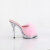 Fabulicious LIP-101-8 Mules Transparent Rose EU-35 / US-5