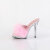 Fabulicious LIP-101-8 Mules Transparent Rose EU-43 / US-13