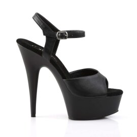 Pleaser Sandales DELIGHT-609 Noir EU-37/US-7
