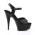 Pleaser Sandales DELIGHT-609 Noir EU-37/US-7