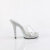 Fabulicious LIP-101DM Mules Transparent Strass Argent EU-38 / US-8
