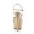 Pleaser Sandales DELIGHT-609 Crème EU-40/US-10