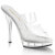 Fabulicious LIP-102 Mules Transparent EU-38 / US-8
