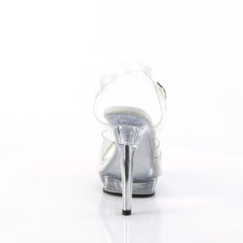 Fabulicious LIP-108R Sandales Transparent EU-40 / US-10