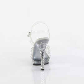 Fabulicious LIP-108RS Sandales Transparent Strass EU-41 / US-11