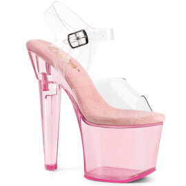 Pleaser LOVESICK-708T Sandales à plateforme Rose fumé EU-35 / US-5