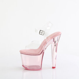Pleaser LOVESICK-708T Sandales à plateforme Rose fumé EU-35 / US-5