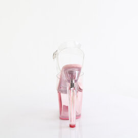 Pleaser LOVESICK-708T Sandales à plateforme Rose fumé EU-35 / US-5