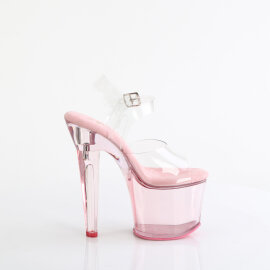 Pleaser LOVESICK-708T Sandales à plateforme Rose fumé EU-35 / US-5