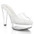 Fabulicious MARTINI-501 Mules à plateforme Transparent EU-38 / US-8