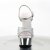 Pleaser Sandales DELIGHT-609G Argent Multi Paillettes Chrome EU-41/US-11