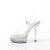 Fabulicious MAJESTY-508 Sandales à plateforme Transparent EU-35 / US-5