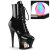 Pleaser MOON-1020DIA Bottines à plateforme Similicuir Noir EU-37 / US-7