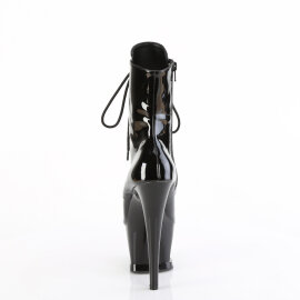 Pleaser MOON-1020DIA Bottines à plateforme Similicuir Noir EU-38 / US-8