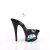 Pleaser MOON-708DIA Sandales à plateforme Revêtement laqué Noir EU-37 / US-7