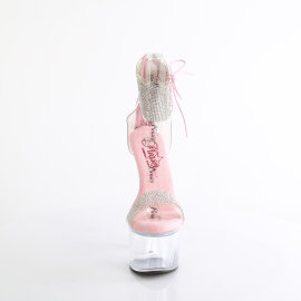 Pleaser PASSION-727RS Sandales à plateforme Strass...