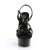Pleaser Sandales DELIGHT-613 Noir EU-37/US-7