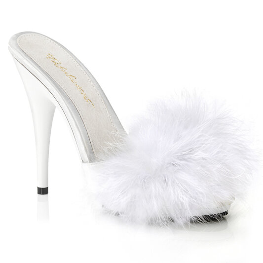 Fabulicious POISE-501F Mules Blanc EU-38 / US-8