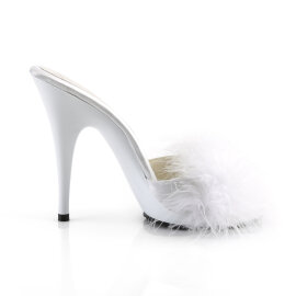 Fabulicious POISE-501F Mules Blanc EU-38 / US-8