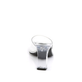 Fabulicious ROMANCE-301 Mules Transparent EU-38 / US-8