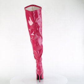 Pleaser SEDUCE-3000WC Cuissardes Revêtement laqué Rose EU-37 / US-7