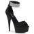 Pleaser Sandales DELIGHT-625 Noir EU-37/US-7