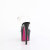 Pleaser SKY-308CRS Sandales à plateforme Transparent Strass Noir EU-41 / US-11