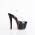 Pleaser SKY-308CRS Sandales à plateforme Transparent Strass Noir EU-41 / US-11