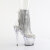 Pleaser SPECTATOR-1017RSF Sandales à plateforme Transparent Strass Argent EU-36 / US-6