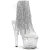 Pleaser SPECTATOR-1017RSF Sandales à plateforme Transparent Strass Argent EU-38 / US-8