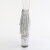Pleaser SPECTATOR-1017RSF Sandales à plateforme Transparent Strass Argent EU-38 / US-8