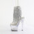 Pleaser SPECTATOR-1017RSF Sandales à plateforme Transparent Strass Argent EU-39 / US-9