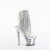 Pleaser SPECTATOR-1017RSF Sandales à plateforme Chrome Transparent Strass Argent EU-36 / US-6