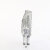 Pleaser SPECTATOR-1017RSF Sandales à plateforme Chrome Transparent Strass Argent EU-40 / US-10