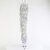 Pleaser SPECTATOR-3019C-RSF Cuissardes à plateforme Transparent Strass Argent EU-39 / US-9