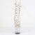 Pleaser STARDUST-1021C-7 Bottines à plateforme Transparent Strass EU-35 / US-5
